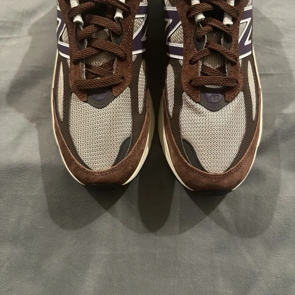 New Balance 990v6 Rich Oak Cosmic Grape Sneakers Made in USA Mens 11.5 U990OP6